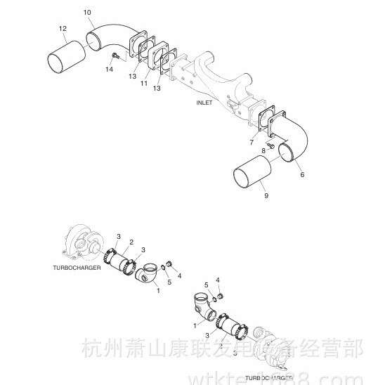 04.27199-1803橡胶软管PU158斗山