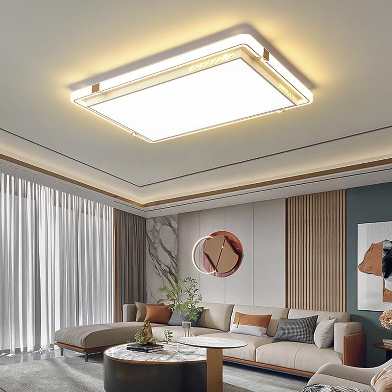 轻奢卧室吸顶灯家用客厅灯现代简约led书房灯具组合全屋套餐大气