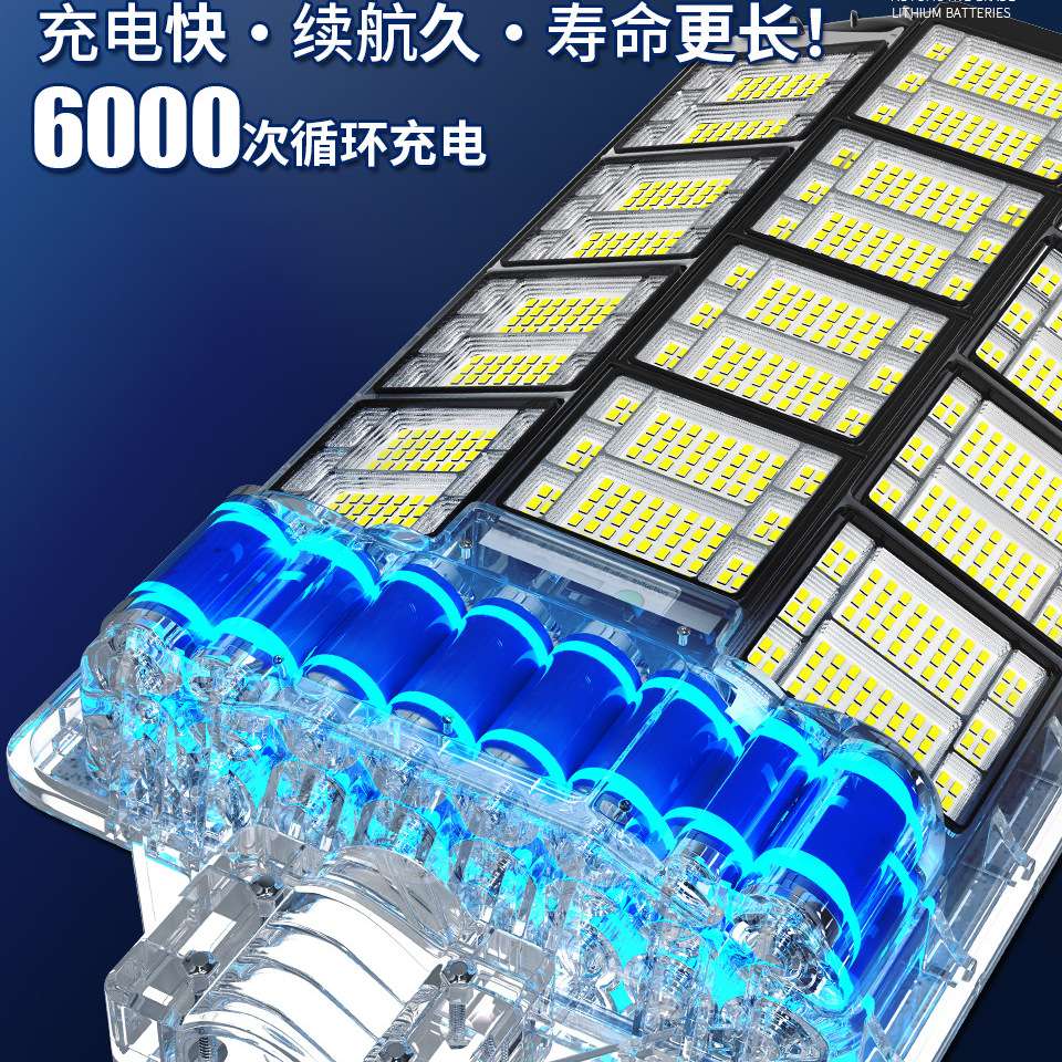2025新款太阳能庭院户外灯家用新型照明室外LED超亮大功率道路灯