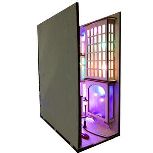 繁华都市书立对角巷摆件街头巷尾对角巷书立书架工艺品北欧书立