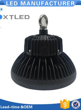 黑色优质铝合金高光效 80W 高天棚仓库LED UFO 工矿灯CE PSE认证