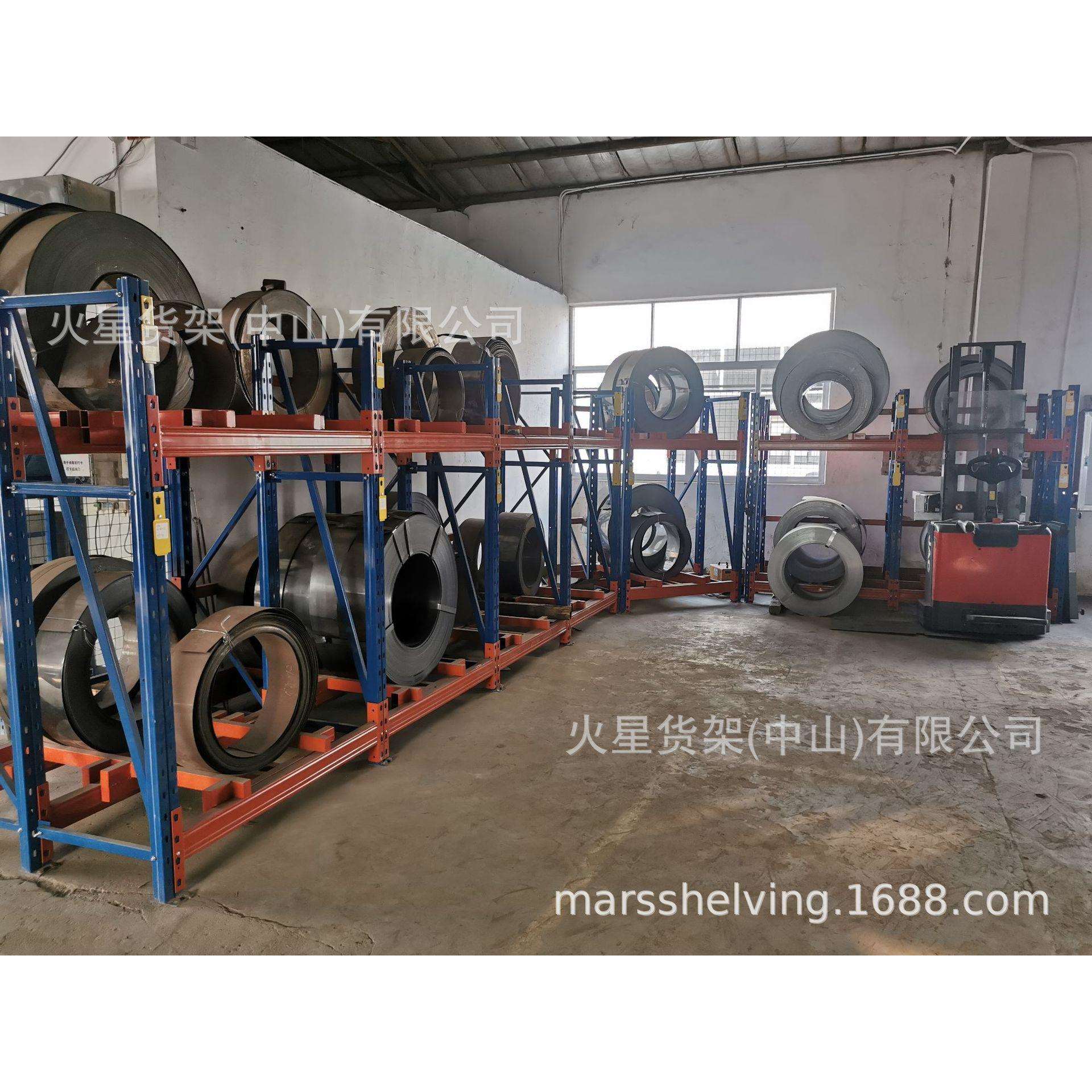带钢货架卷料钢卷仓储货架重型货架横梁托盘货架叉板货架