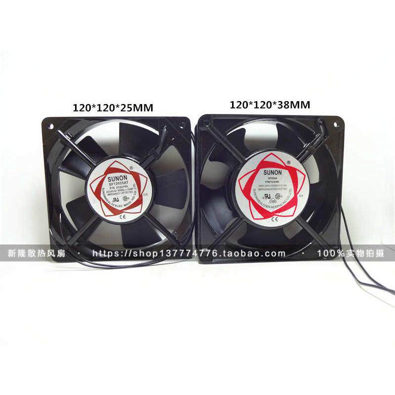 建准6 8 9CM 12 15CM 220V轴流风机KTV机箱机柜冰箱设备静音风扇