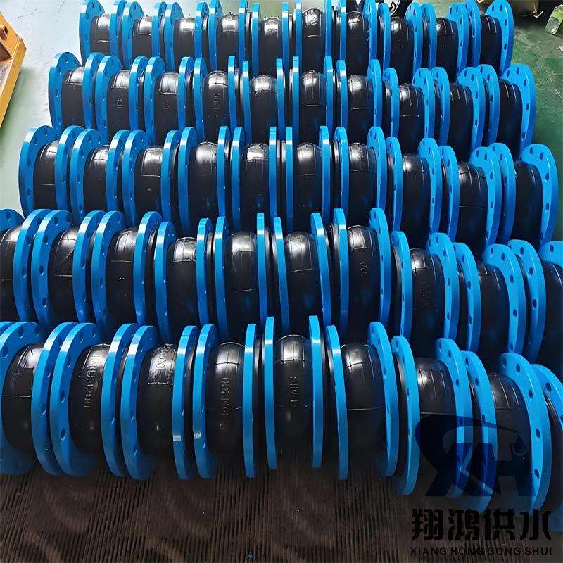 304不锈钢橡胶软接头KXT法兰管道避震喉DN25-2000 PN16高温软连接