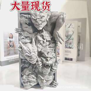 现货2024跨境新品爆款the Imps - Book Nook树脂雕塑装饰厂家