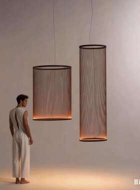 西班牙Vibia Array 简约流苏吊灯餐厅客厅吊灯别墅酒店LOFT楼梯灯