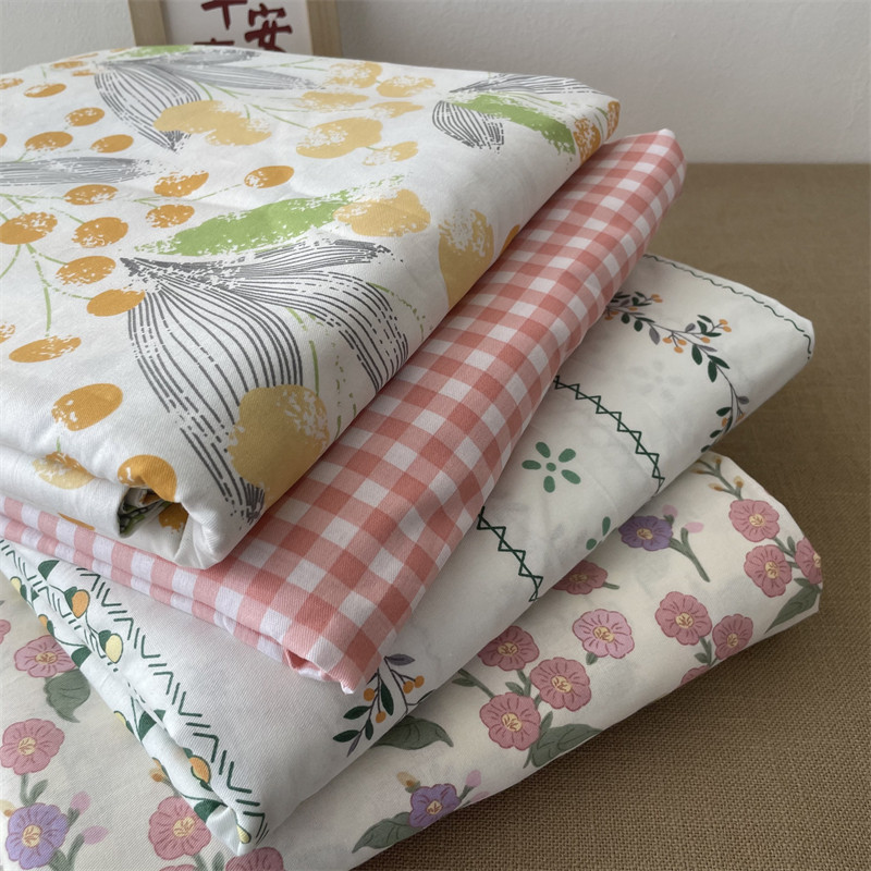 极速床单枕套四件套小清新碎花纯棉100全棉N单人学生宿舍双人公主,床上用品,床单,淘宝优惠券,粉丝福利购,淘宝优惠卷