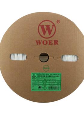 极速新品沃尔热缩k管白色透明热缩套管绝缘管可代客切管印字号码