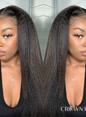 极速V aPart Wig No Leave Out Kinky Straight Human Hair Wigs