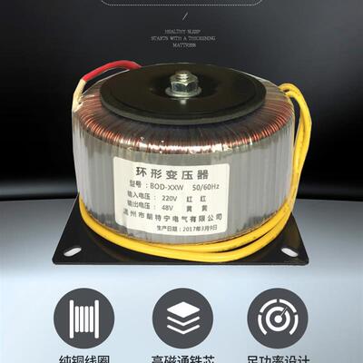 极速800W380V220V转变12V24V48VF110V220V多组输出环形变压器定制