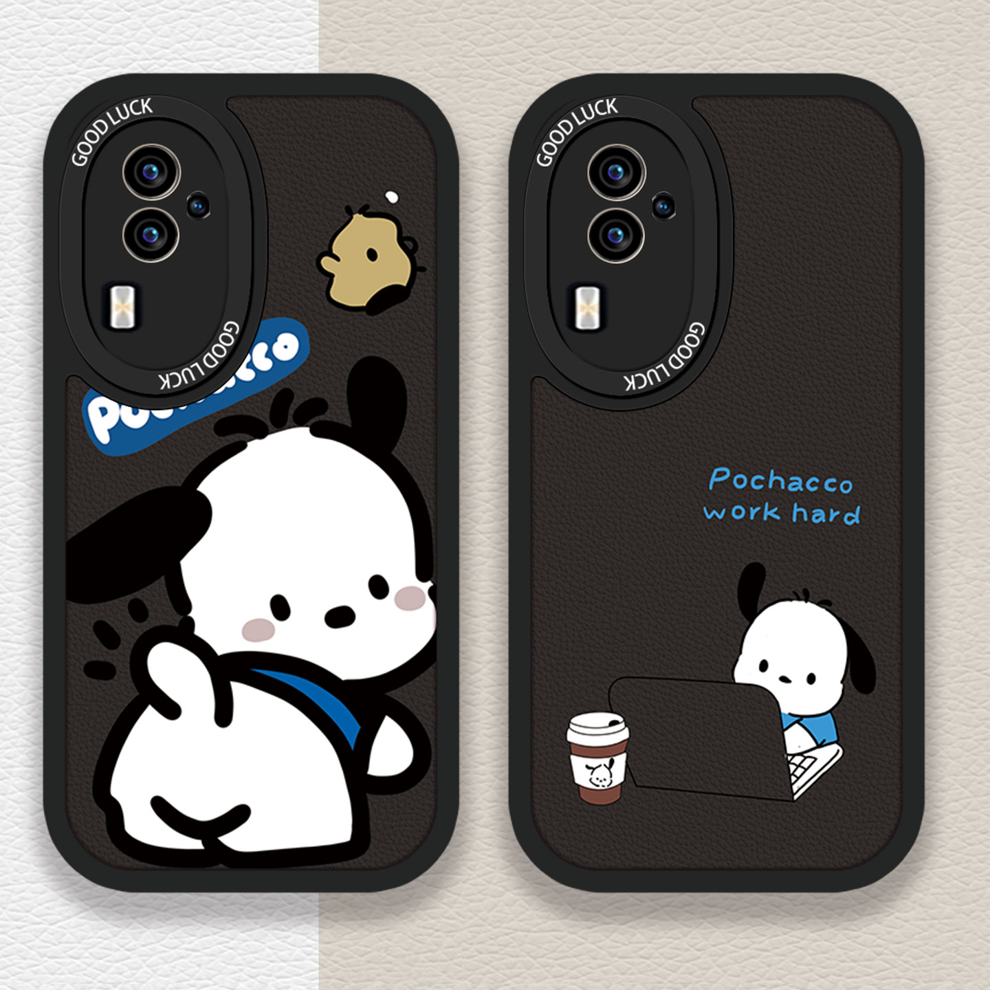 帕哈狗适用于OPPO Reno10手机壳Reno10Pro镜头全包Reno10Pro+磨砂浮雕耐脏防摔软壳高级感保护套卡通可爱新款
