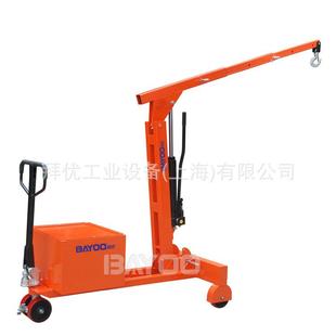 模具吊机 手动液压平衡重单臂吊 发动机吊车