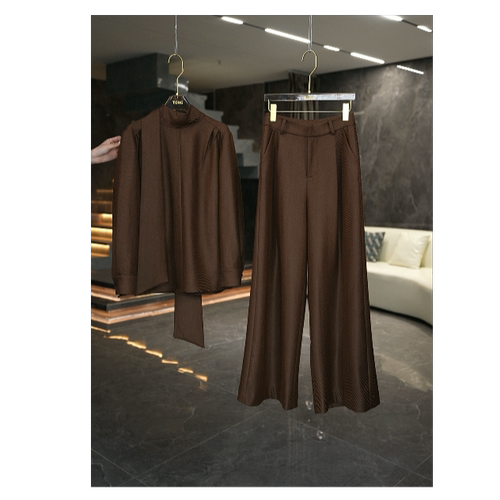 【彤姐原创】秋冬季显瘦时尚轻奢气质小众独立西装套装W25D938