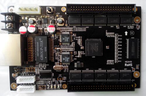 全新S81 VD3410中庆控制卡中庆接收卡ZQ-V8-RV01中庆全彩屏控制卡