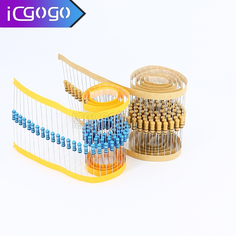 1/2W 1W 直插电阻 360K 390K 430K 470K 510K 560K 千欧 1% 5%