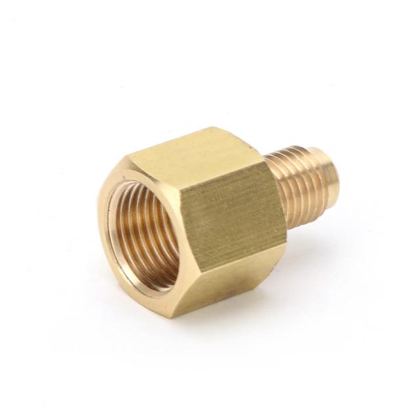 转换接头空调铜管变径转换头英制内外螺纹异径接头6mm10mm12mm16m