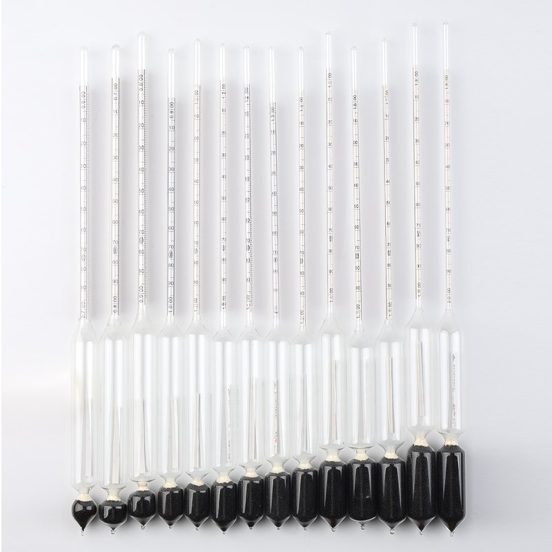 液体密度计高精度比重计波美度计浓度酸碱凉皮泥浆石油柴油比重计