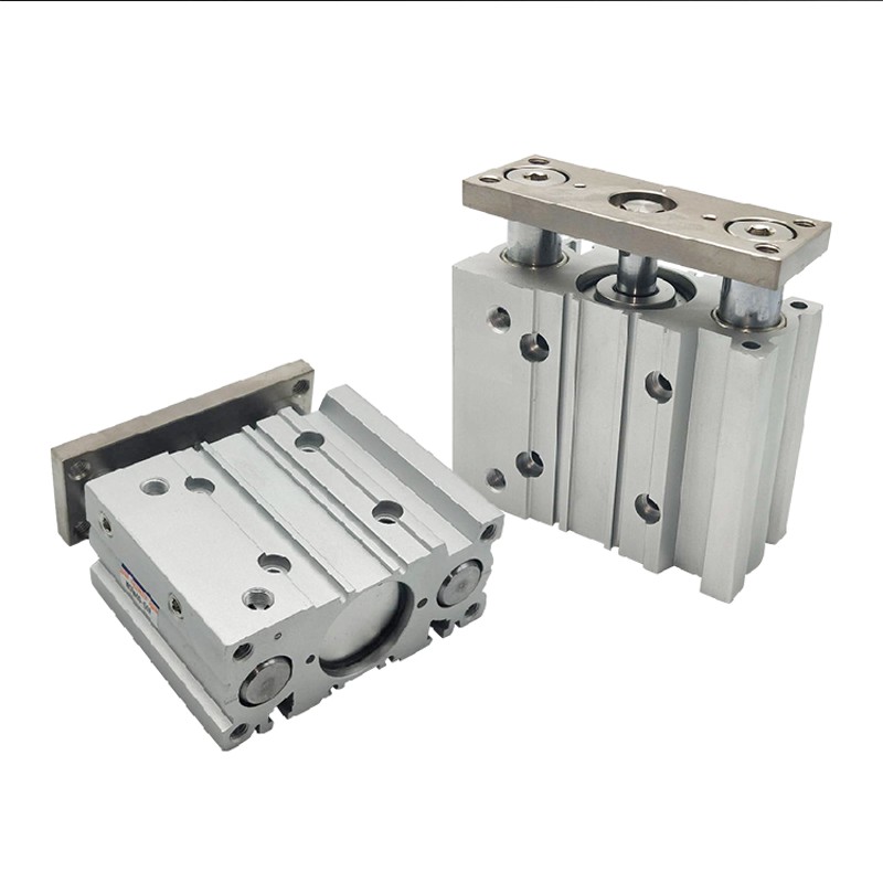 SMC型三轴三杆带导杆气缸MGPM40*25/50X75/100-150/200/250/300Z