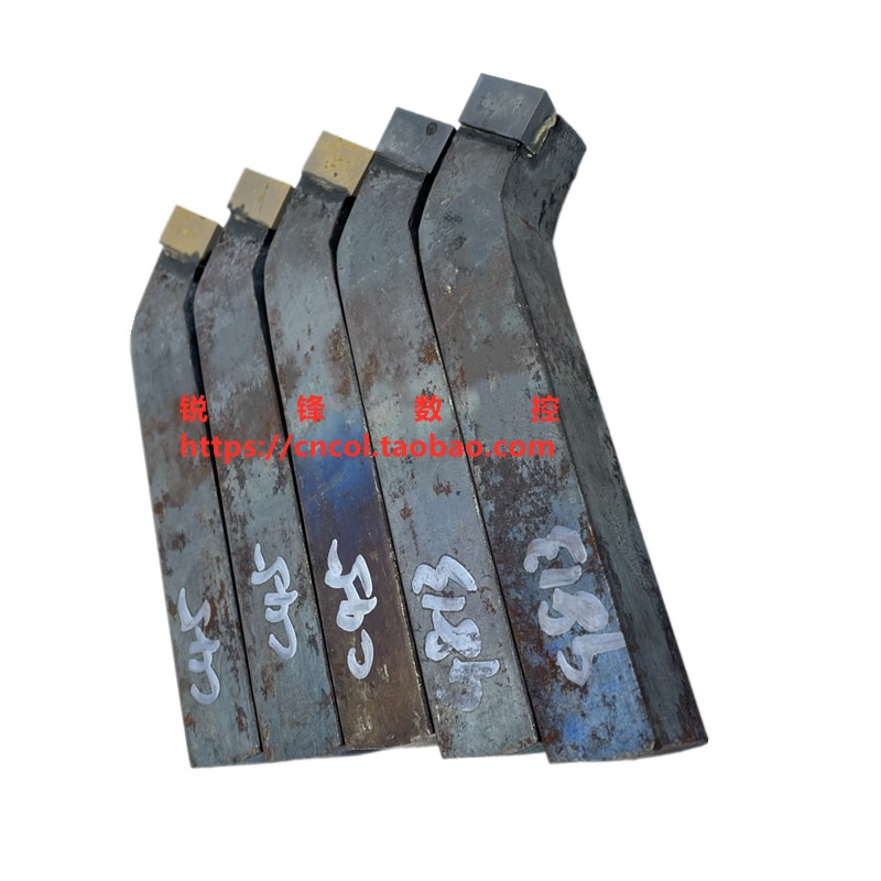 株洲刀片 焊接车刀 YT15外圆车刀v 45度正刀/YW1 YT15 20*20-A116