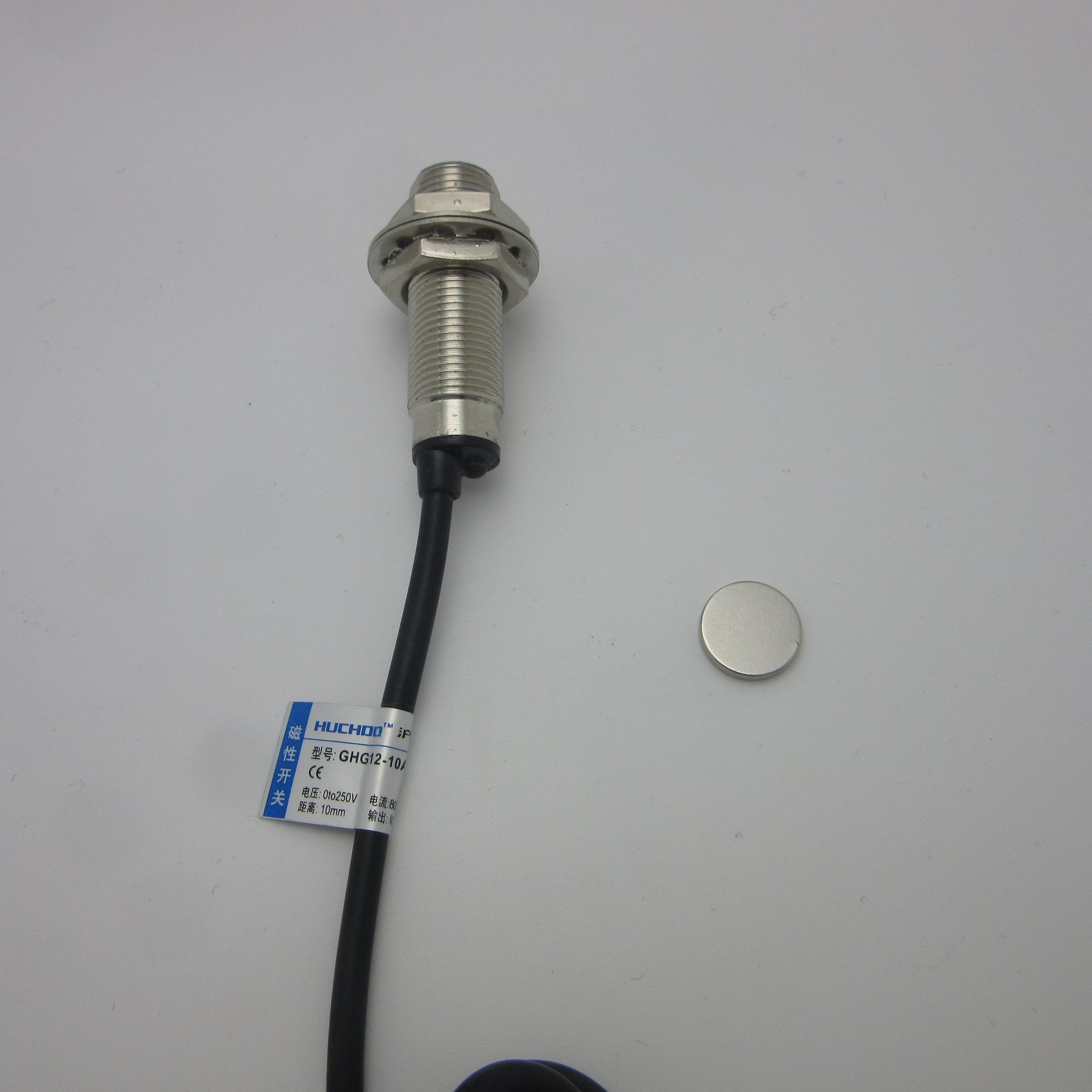 M12 干簧管磁性接近开关 GHG12-10A 交直流通用电压