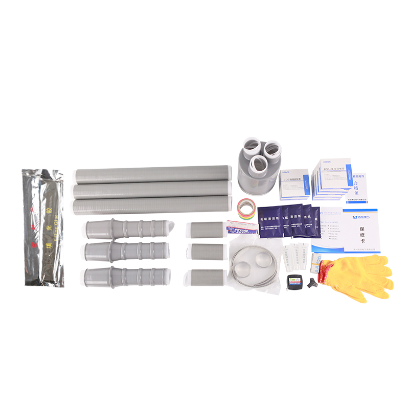 冷缩电缆终端头10KV高压三芯冷缩管冷缩三指套户内冷缩电缆头附件