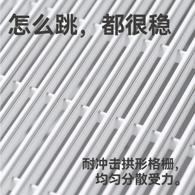 宜宝M1开放式全自动猫砂盆 落砂踏板 高密度网格收集落砂