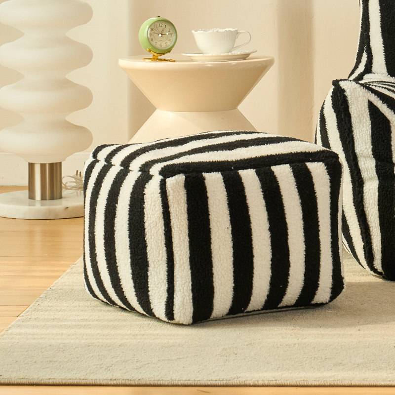 懒人沙发脚踏搁脚凳小方凳儿童沙发泰迪绒可爱小凳子茶几凳换鞋凳,住宅家具,垫脚凳,淘宝优惠券,粉丝福利购,淘宝优惠卷