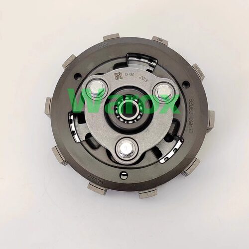 春风cf450srnk滑动离合器400-6长江cj原装fcc摩擦铁片木钢片大鼓