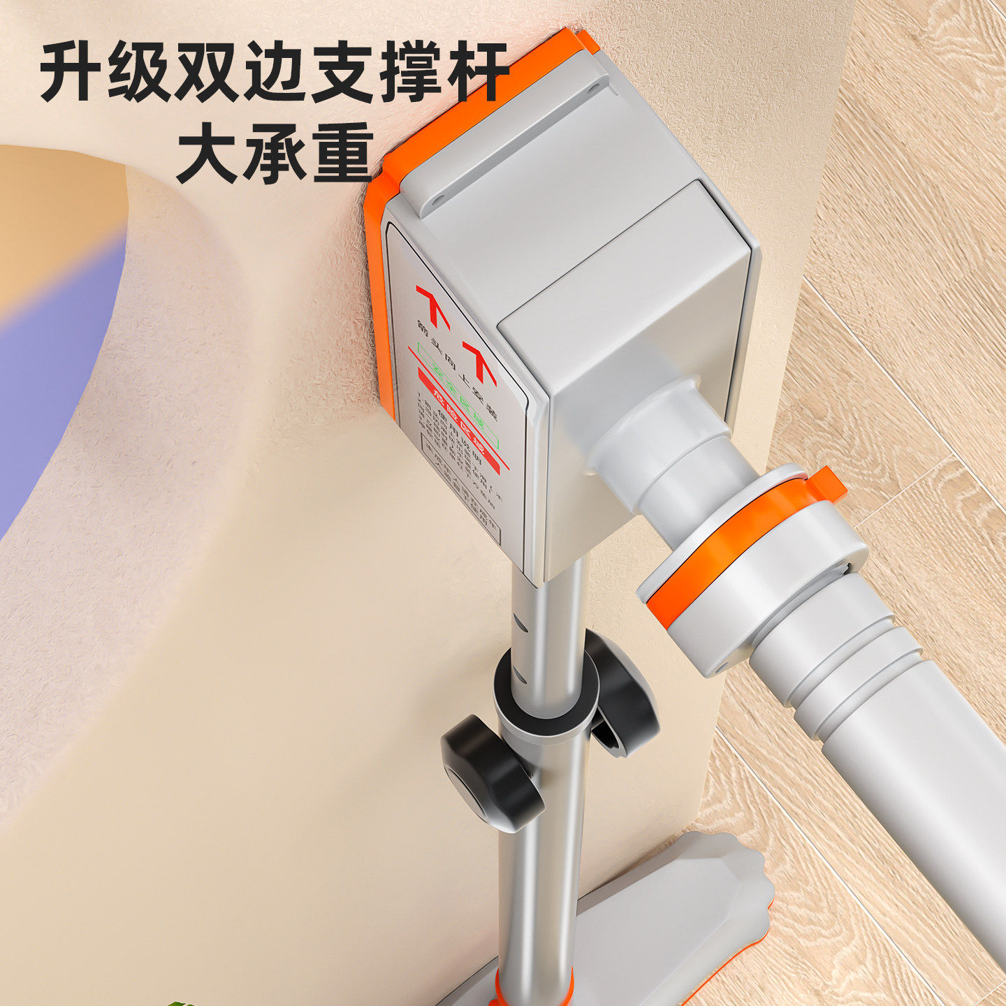 单杠家用室内门免打孔加长引体向上吊环秋千庭架幼儿童健身器支撑