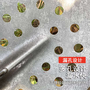清沟锹下水道铲清理工具漏孔锹方锹尖锹铲子锰钢锹掏下水道铲清淤