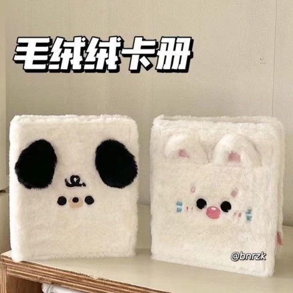 ins可拆卸三相册本格韩系卡册可爱寸卡册相册颜值高毛四小卡茸茸