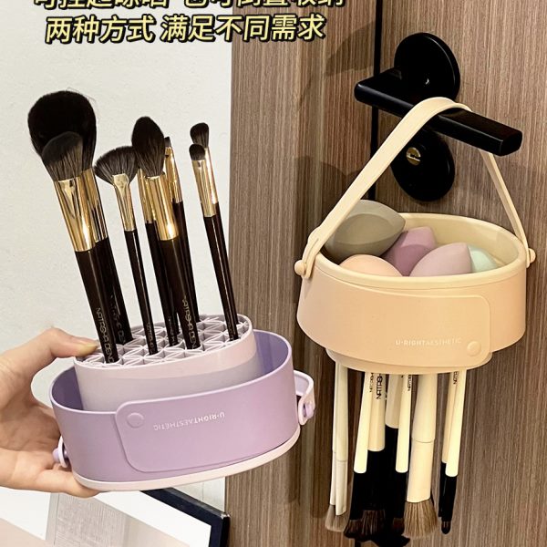 不碗洗啊！晾美妆蛋晒清洗清洗怎么有神器工具收纳化妆刷粉扑女生