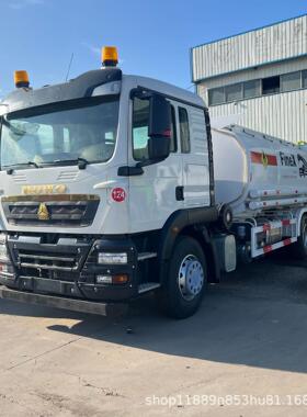 现车重汽TX后双桥抑尘车后八轮20立方22方洒水车油罐车雾炮降尘车