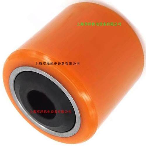 BT丰田2吨电动堆垛车SWE200D前轮叉齿轮 液压拉车聚氨酯铸胶轮胎