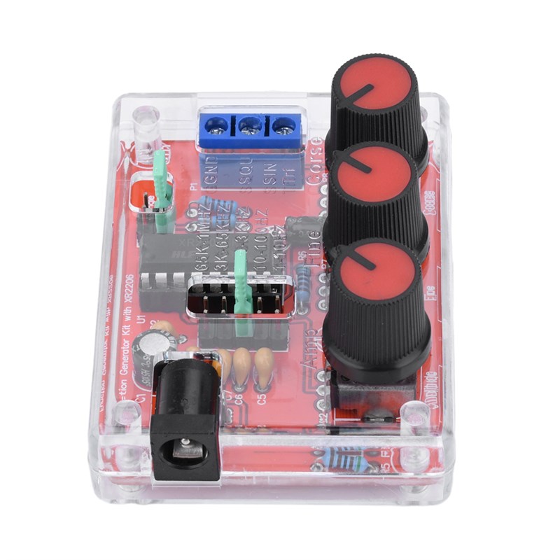 XR2206函数信号发生器正弦三角形正方形输出信号发生器可调频率