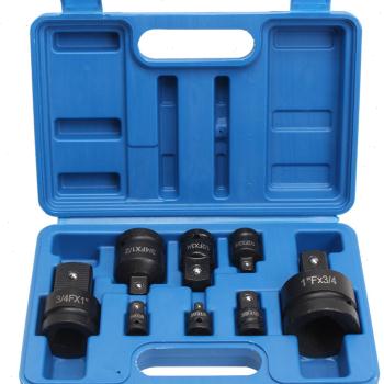 风炮套筒转换接头大飞转中飞1/2 3/8 3/4 转换头飞扳互转电动变方