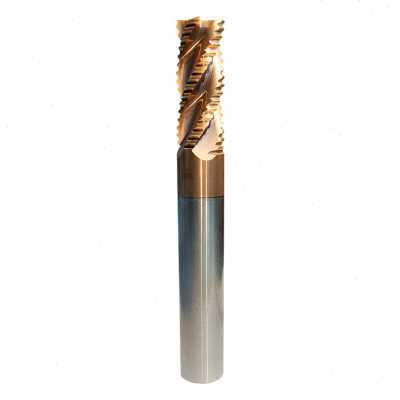 汉德特钨钢铣刀粗皮铣刀波纹铣刀4681012粗皮刀加工中心铣刀