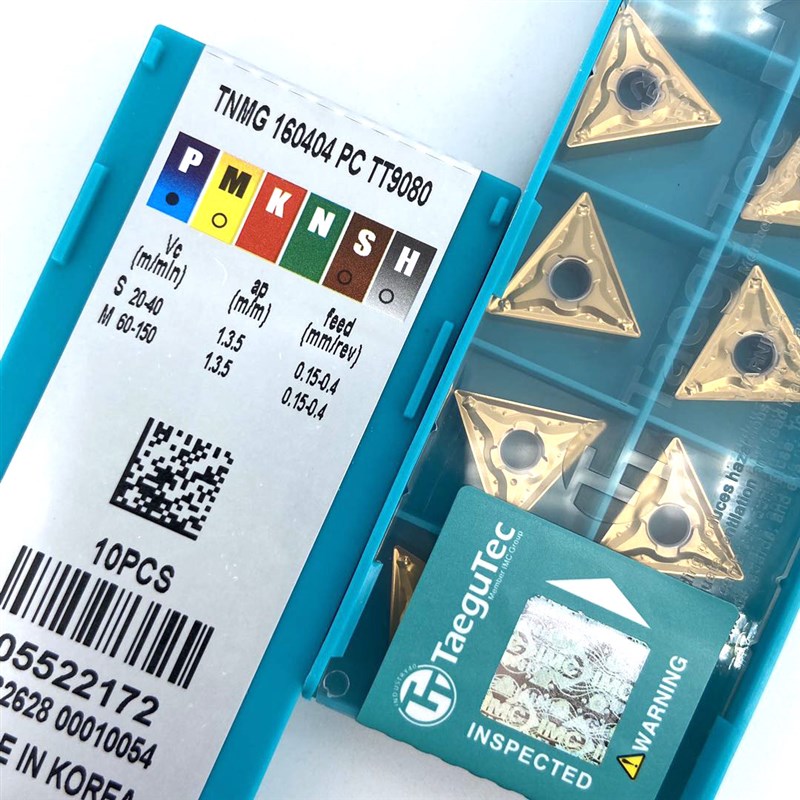 特固克槽三角外圆刀片TNMG160404/1604A08-PC EA TT9080 8125 811
