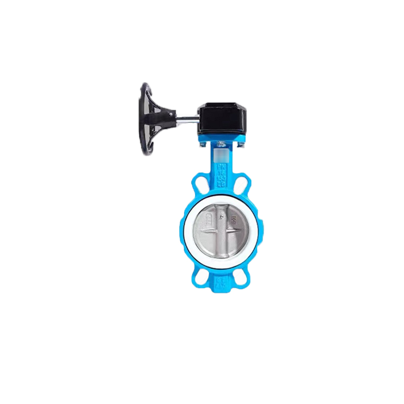 D371X-10/16手动涡轮对夹式蝶阀DN65 80 100 125 150 200 250 300