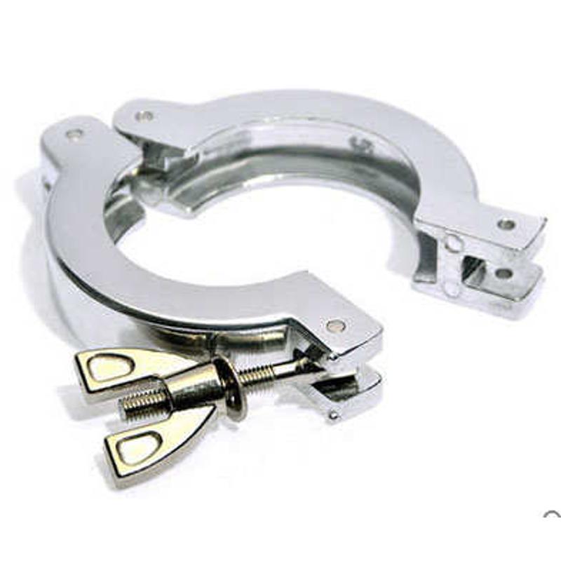 304不锈钢快装卡箍KF真空卡箍(支架+氟胶密封圈KF10/16/25/40/5