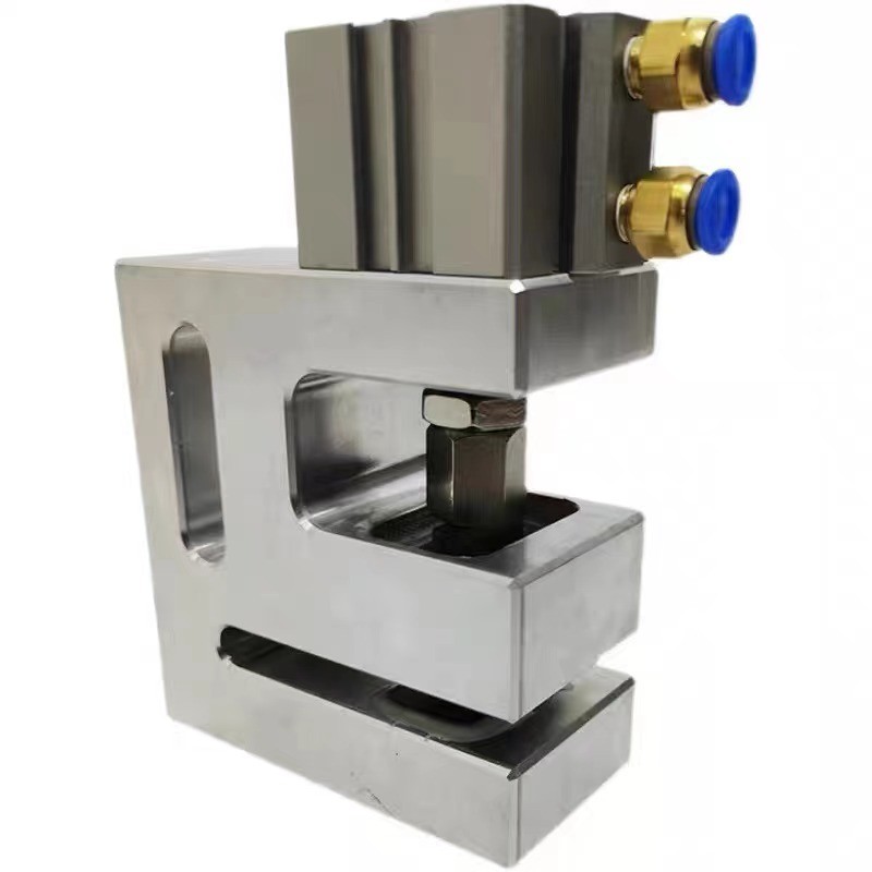 定制袋机打孔器圆孔气动打孔机三边封胶袋冲孔器过料150mm塑料袋