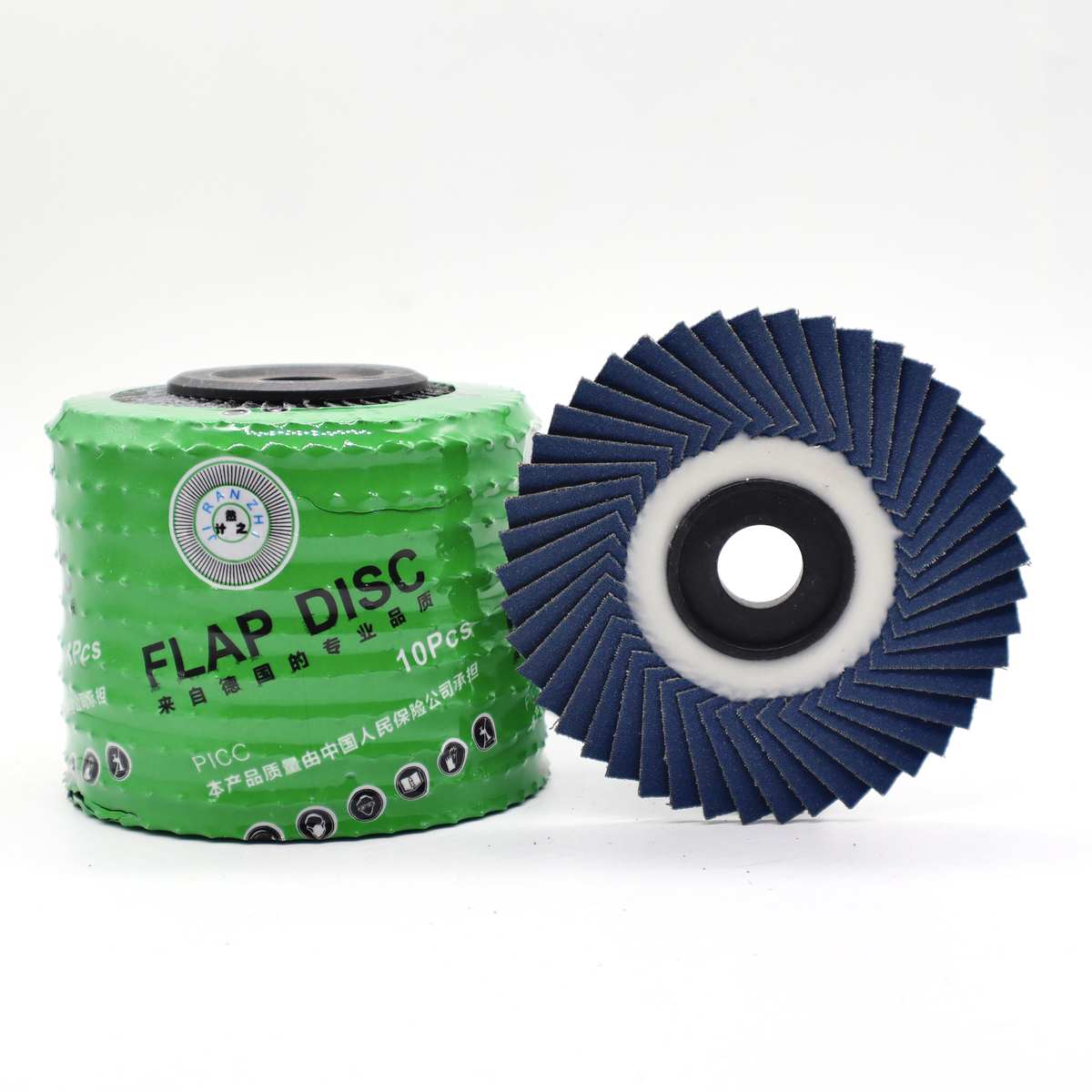 计然之韩式花型百叶片磨光片不锈钢百页轮打磨抛光角磨片砂轮