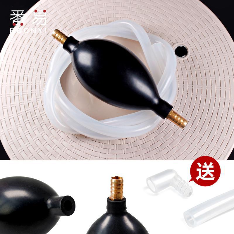 水管A1pq亥0-茶盘排水管带吸水球茶几下水管茶台出水管子硅胶软