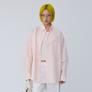 轻薄款 3色可选 适合夏天FG05S03 100棉宽松口袋衬衫 FILGood