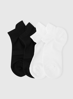 FILGood26春季新款 毛圈船袜黑白二色 组合装FG05AC06