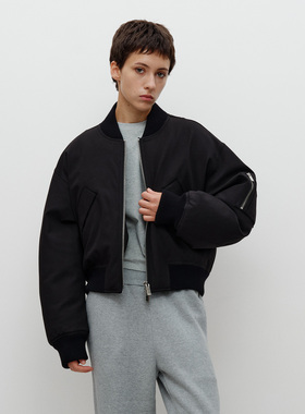 FILGood 飞行外套羽绒服90%白鹅绒 短款廓形设计FG04C02