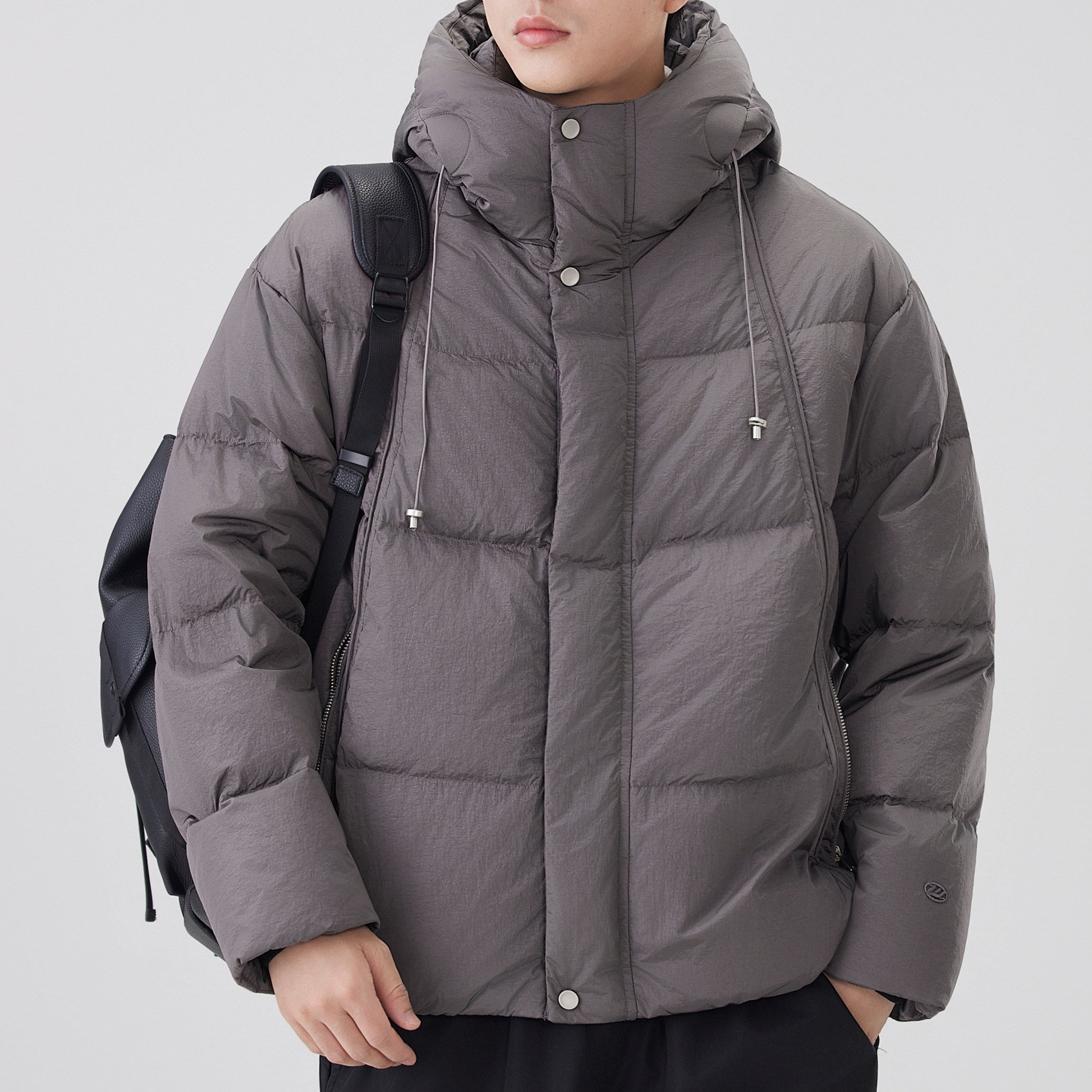 男士云感加厚羽绒面包服保暖外套