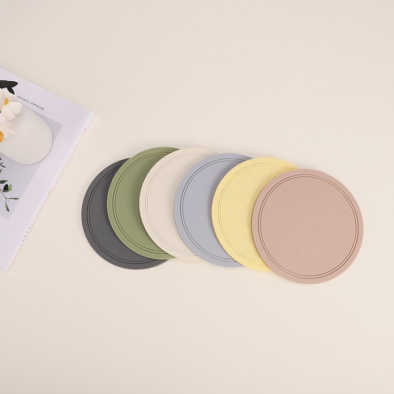 隔热垫防滑杯垫家用餐桌垫碗垫子防油垫厨房圆形简约桌垫厂家