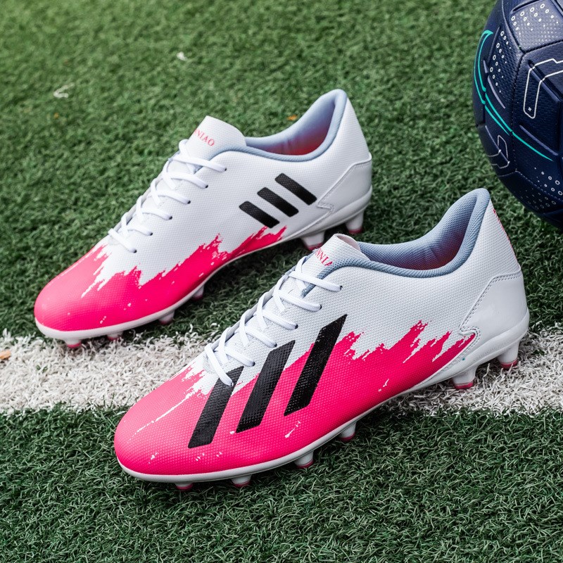 晋江足球鞋男女TF碎钉成人AG长钉青少年草地男童学生训练鞋