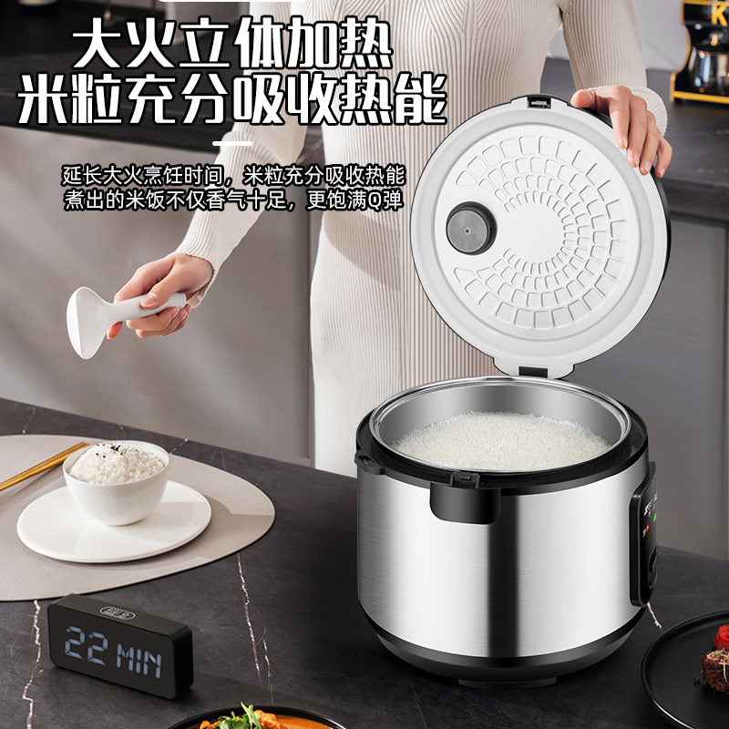 电饭煲家用1h迷你2小型3-4人学生普通宿舍不锈钢老式5升